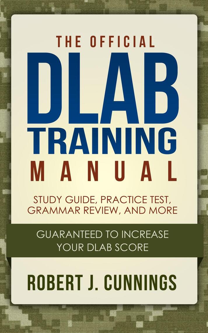 The Official DLAB Training Manual Study Guide And Practice Test By