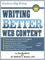 Freelance Blog Writing: Writing Better Web Content