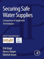 Securing Safe Water Supplies: Comparison of Applicable Technologies