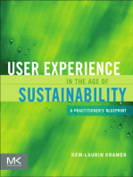 User Experience in the Age of Sustainability: A Practitioner’s Blueprint