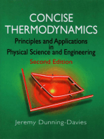 Concise Thermodynamics: Principles and Applications in Physical Science and Engineering