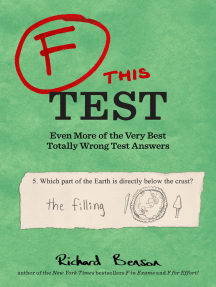 Read F In Exams Online By Richard Benson Books