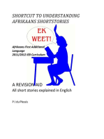 Shortcut to Afrikaans short stories Grade 12