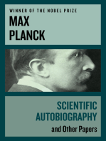 Scientific Autobiography: And Other Papers