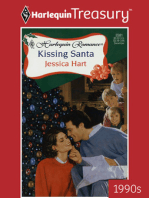 Kissing Santa