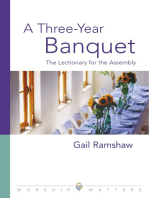Three Year Banquet Worship Matters