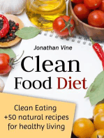 Clean Food Diet: Special Diet Cookbooks & Vegetarian Recipes Collection