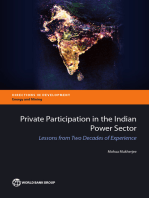 Private Participation in the Indian Power Sector