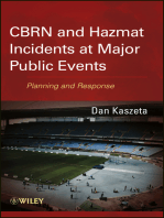 CBRN and Hazmat Incidents at Major Public Events: Planning and Response