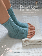 Knitted Socks East and West: 30 Designs Inspired by Japanese Stitch Patterns