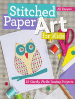 Stitched Paper Art for Kids