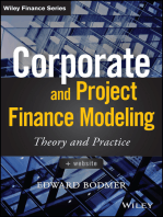 Corporate and Project Finance Modeling: Theory and Practice