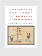 Punishment and Power in the Making of Modern Japan