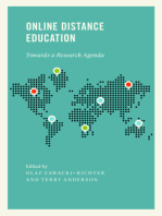 Online Distance Education: Towards a Research Agenda