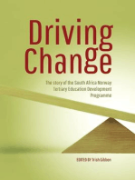 Driving Change: The Story of the South Africa Norway Tertiary Education Development Programme