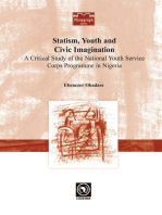Statism, Youth and Civic Imagination: A Critical Study of the National Youth Service Corps Programme in Nigeria