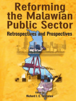 Reforming the Malawian Public Sector: Retrospectives and Prospectives