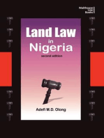 Land Law in Nigeria: Second Edition