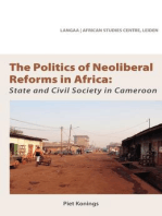 The Politics of Neoliberal Reforms in Africa: State and civil society in Cameroon