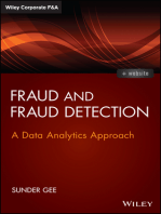 Fraud and Fraud Detection: A Data Analytics Approach