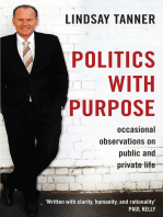 Politics with Purpose: occasional observations on public and private life