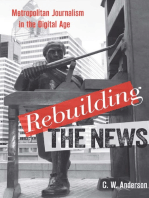 Rebuilding the News: Metropolitan Journalism in the Digital Age