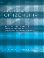 On the Margins of Citizenship: Intellectual Disability and Civil Rights in Twentieth-Century America