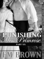 Punishing Miss Primrose, Part XX (An Erotic Historical in the Red Chrysanthemum Series)