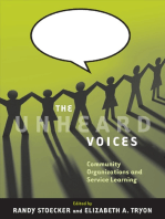 The Unheard Voices: Community Organizations and Service Learning