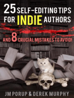 25 Self Editing Tips for Indie Authors (And 8 Crucial Mistakes to Avoid)