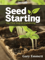 Seed Starting-The First Step to Gardening: The First Steps in Gardening, #1