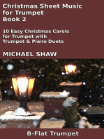 Christmas Sheet Music for Trumpet: Book 2