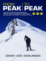 From Peak to Peak: Story of the First Human-Powered Journey across Two Summits in New Zealand