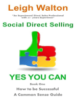 Social Direct Selling Yes You Can! Book One How to be Successful