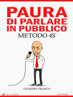 Paura di Parlare in Pubblico. METODO 4S