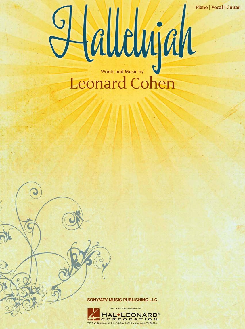 Leonard Cohen Hallelujah Autres Enregistrements De Ce Titre