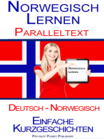 Norwegisch Lernen - Paralleltext - Einfache Kurzgeschichten (Norwegisch - Deutsch)