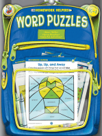 Word Puzzles, Grades K - 1