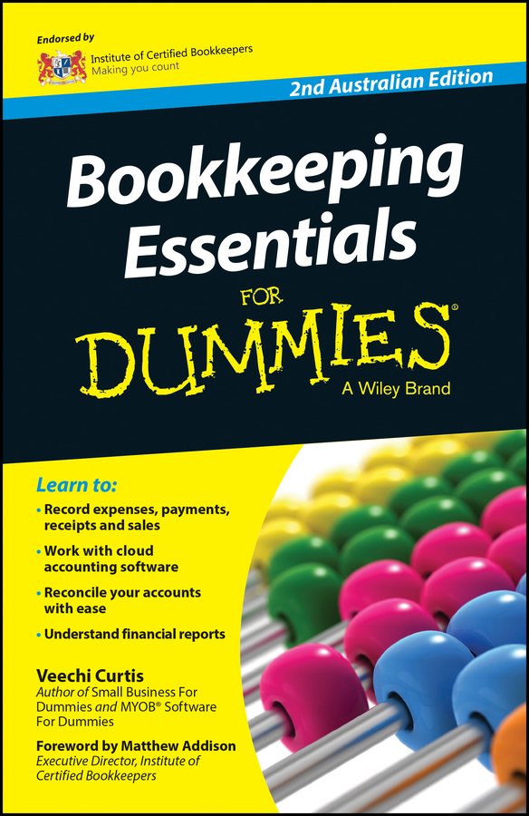 Bookkeeping Essentials For Dummies Australia by Veechi Curtis Book