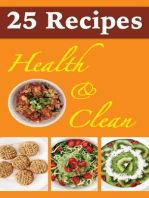 25 Recipes Health & Clean