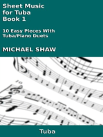 Sheet Music for Tuba