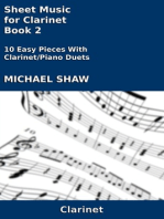 Sheet Music for Clarinet