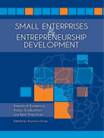 Small Enterprises and Entrepreneurship Development: Empirical Evidence, Policy Evaluation and Best Practices