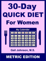 30-Day Diet for Women - Metric Edition
