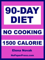 90-Day No Cook - 1500 Calorie