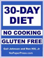 30-Day Gluten Free No Cooking Diet