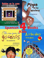 4 Spanish Books for Kids - 4 libros para niños (with pronunciation guide in English)