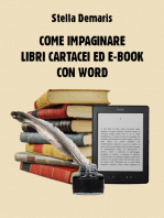 Come impaginare libri cartacei ed e-book con Word