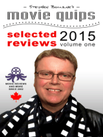 Stephen Bourne's Movie Quips, Selected Reviews 2015, Volume One