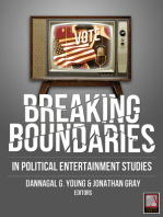 Breaking Boundaries: In Political Entertainment Studies